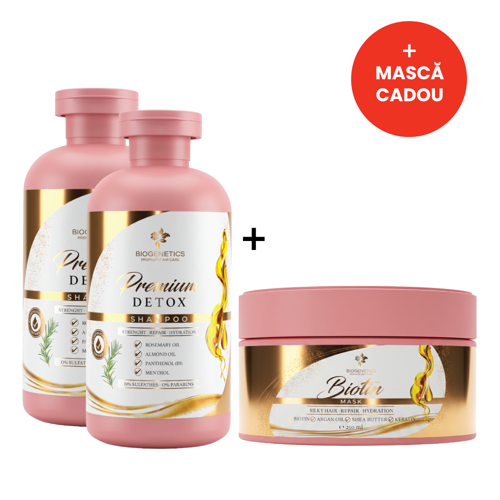 2X Sampon + Masca Biogenetics CADOU
