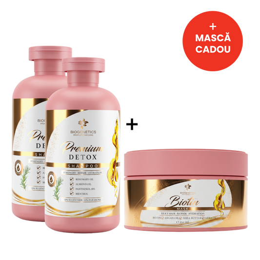 2X Sampon + Masca Biogenetics CADOU