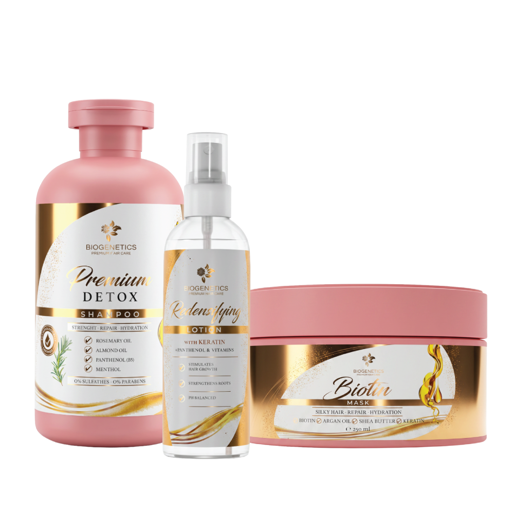 Sampon + Lotiune + Masca Biogenetics